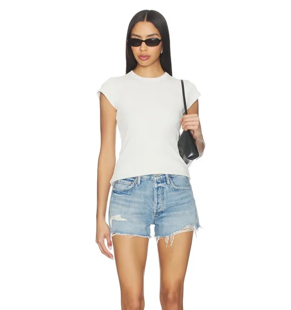 AGOLDE Parker Cut-Off Shorts - Image 5
