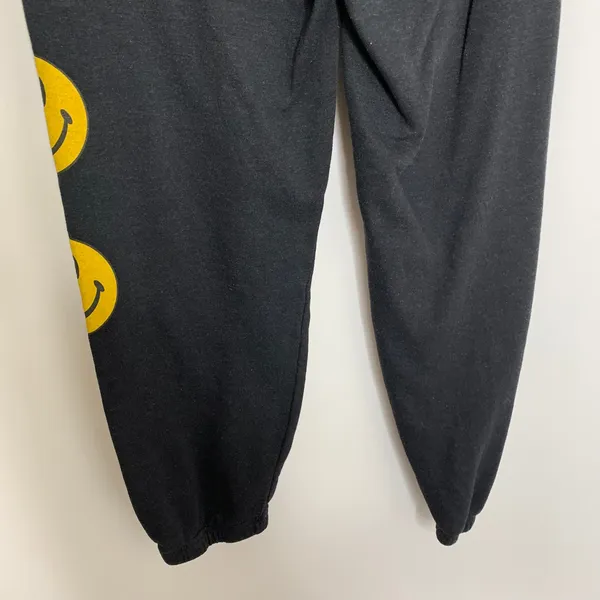 Aviator Nation Smiley 2 Sweatpant Pull On Pants Jogger Womens XL - Image 4