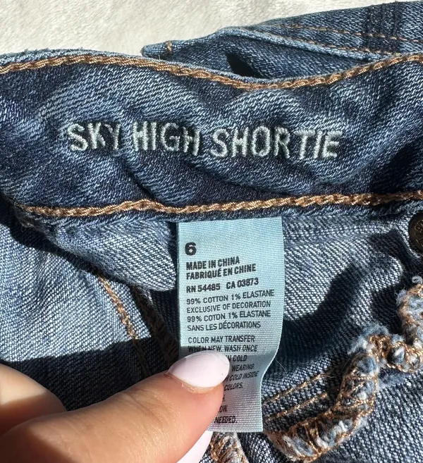 American Eagle High Rise Shorts - Image 3