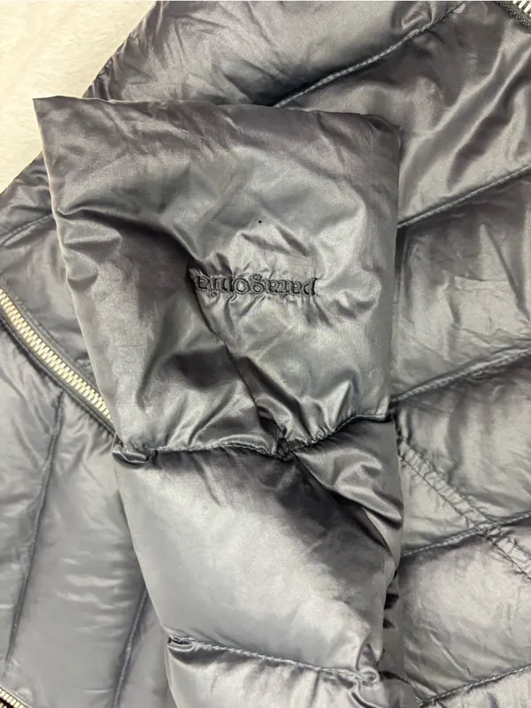 Patagonia Black Quilted Lightweight Down Puffer Jacket size M - Image 12