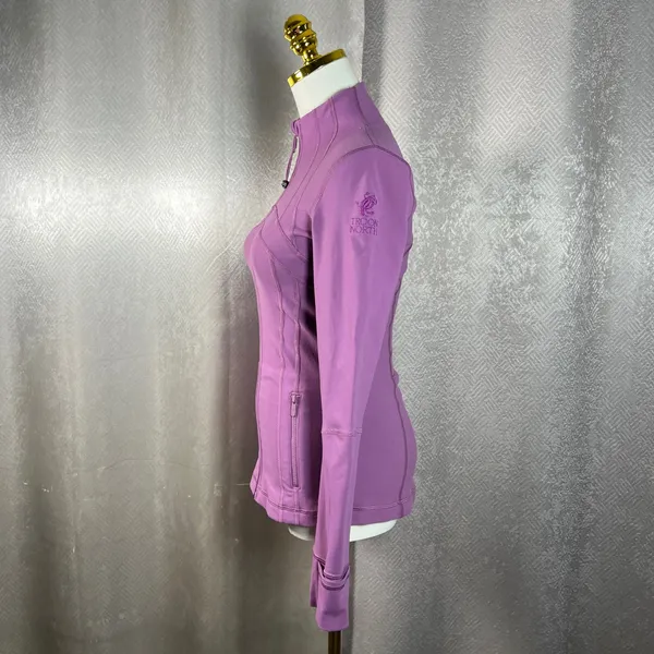 Lululemon Define Jacket Size 4 Purple Troon North Luon Full Zip Yoga Layer - Image 4