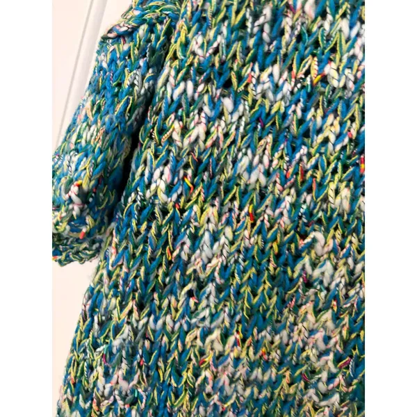 Free People Women's Mezcal Sweater Tee Rainforest NWT‎ Medium - Image 4