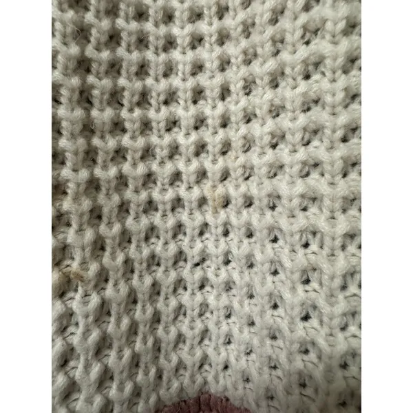Handmade Crochet Cardigan Women Open Front Size S/M Chunky Acrylic Cottagecore Bohemian‎ - Image 12