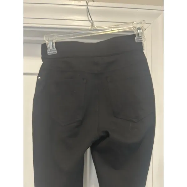Spanx Womens Pants The Perfect Black Ponte Pant Ankle XS inseam 25 Office Casual - Image 9