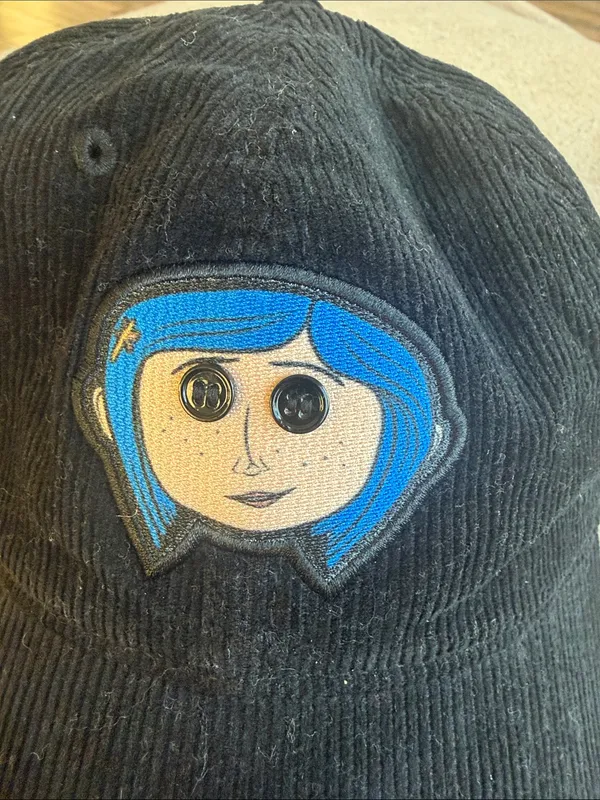 Boxlunch Coraline Black Corduroy Cap - Image 3