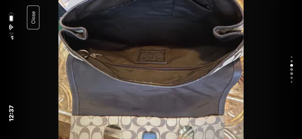 Vintage Coach Hampton Signature Y2K Bag - Image 6