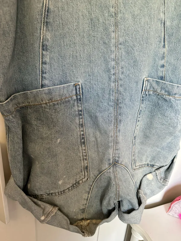 NEW WeThe Free High Roller Shortall In Bright Eyes Sold Out On Free People - Image 11