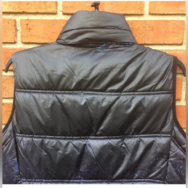 NWOT‎ Marc New York Black and Blue Puffer Vest - Image 8