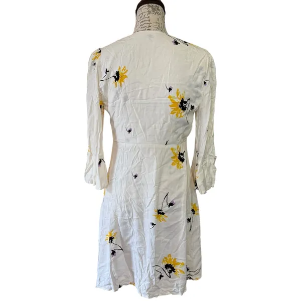 Free People Time On My Side 3/4 Sleeve Floral Dress Size Small - Image 2