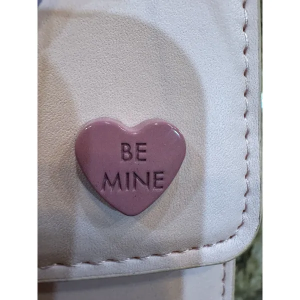 Betsey Johnson Conversation Hearts Candy Sweetheart Crossbody Bag Limited - Image 8