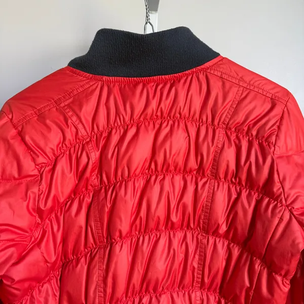 Athleta‎ Goose Down Red Jacket sz S outdoors hiking - Image 8