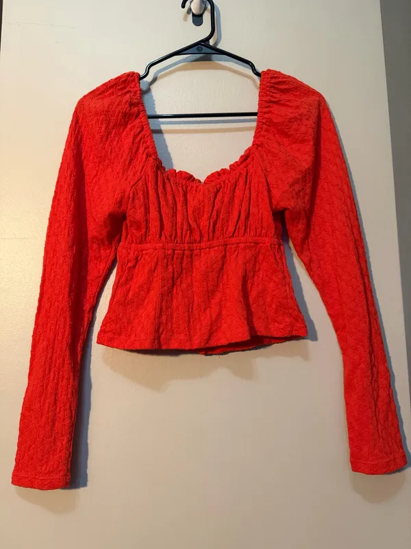 Free People Long Sleeve Top - Image 3