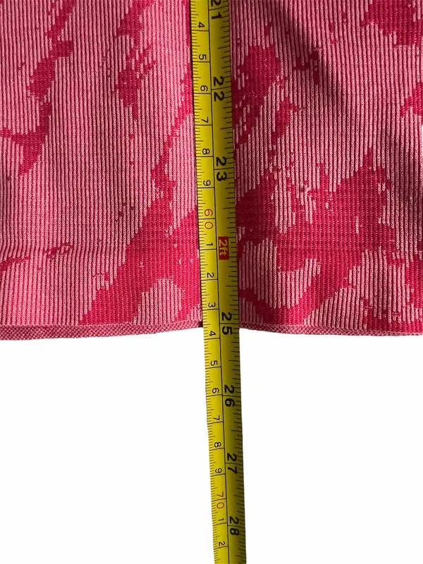 Lululemon Swiftly Tech Racerback Tank Heathered Bon Bon Sz 6 Pink Static Pattern - Image 10