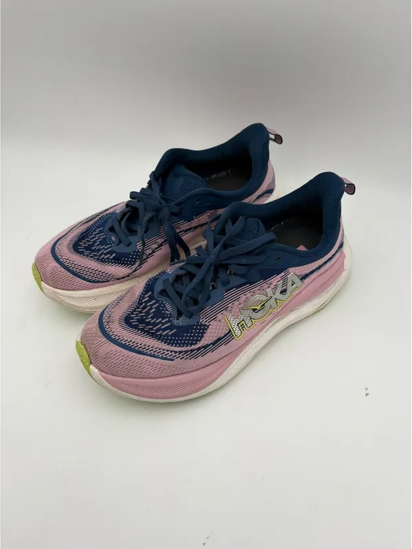 Hoka Sky Flow Women's 9.5D Running Shoes Pink Running Hiking Outdoors - Image 3