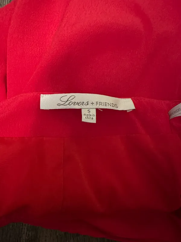 Lovers + Friends Red Skirt - Image 3