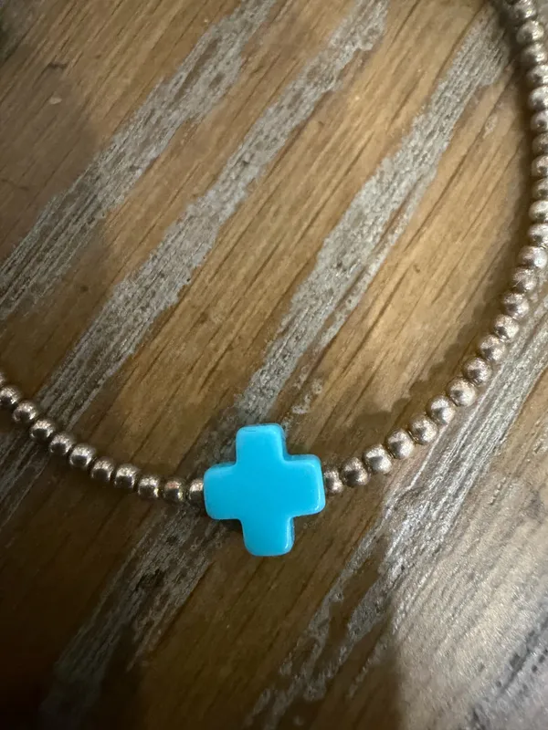 Enewton signature cross stretch bracelet - Image 2