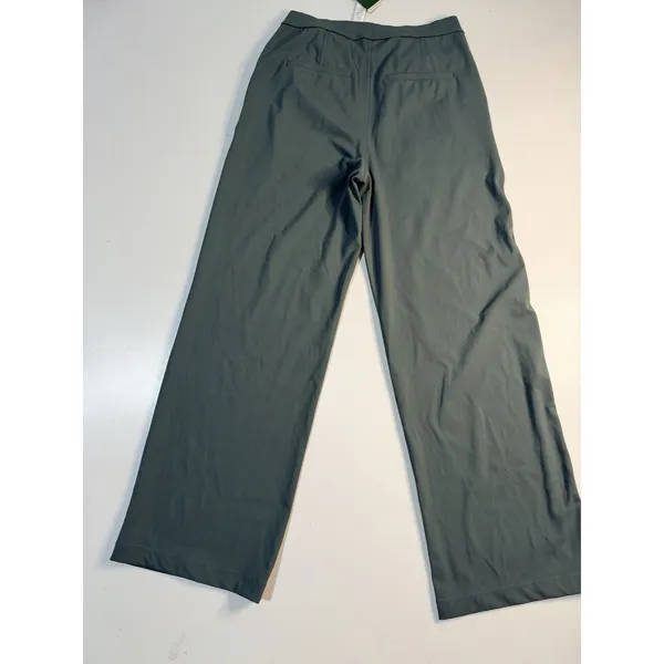 NWT Halara Flex DayStretch High Waisted Straight Leg Work Pants Silent Storm M - Image 6