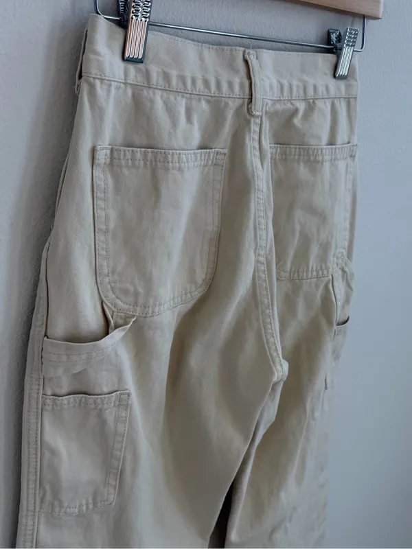 J.Galt Brandy Melville cream cotton pants - Image 8