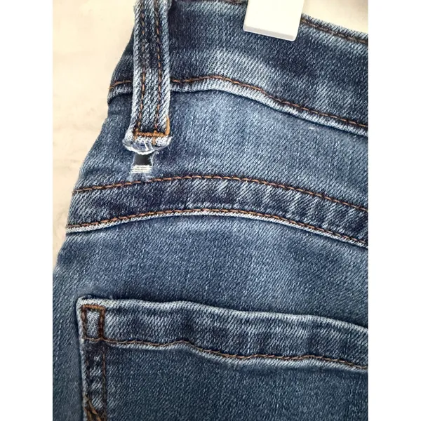 Wrangler Willow Mid Rise Straight‎ Leg Jeans Medium Wash Blue Denim Womens 30x31 - Image 6