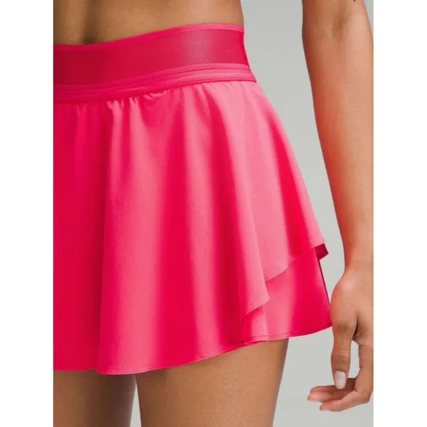Lululemon Court Rival High-Rise Skirt Lip Gloss Pink Size 10 Golf Tennis Skirt - Image 3