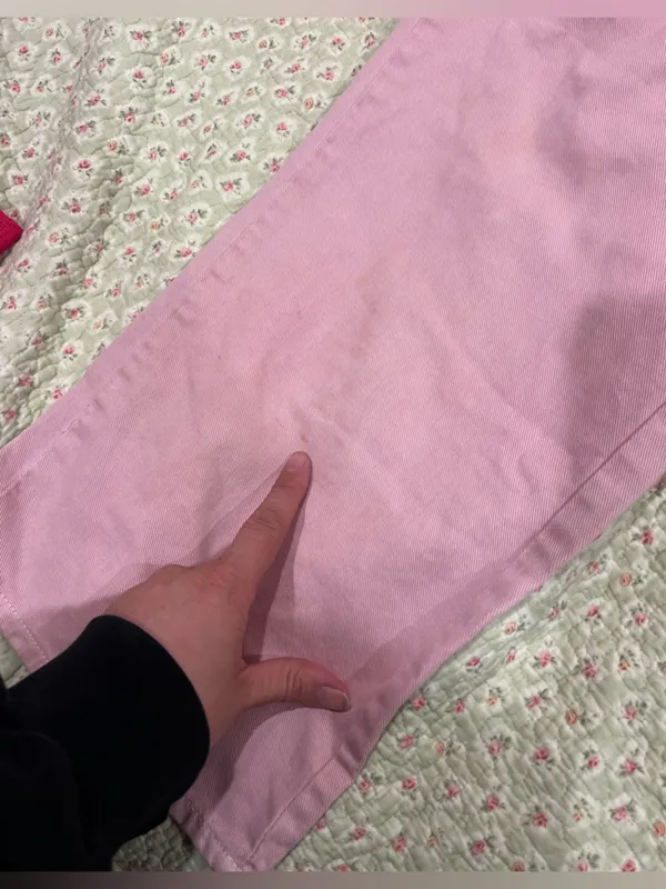 28 BDG Urban Outfitters Classic Pink Cotton Pants - Image 3