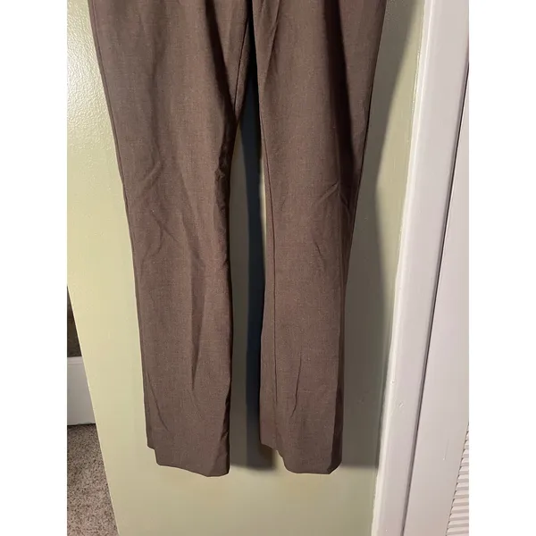 The Limited Women's Size 00 Short Drew Fit Dress Pants Trousers Chocolate Brown - Image 5