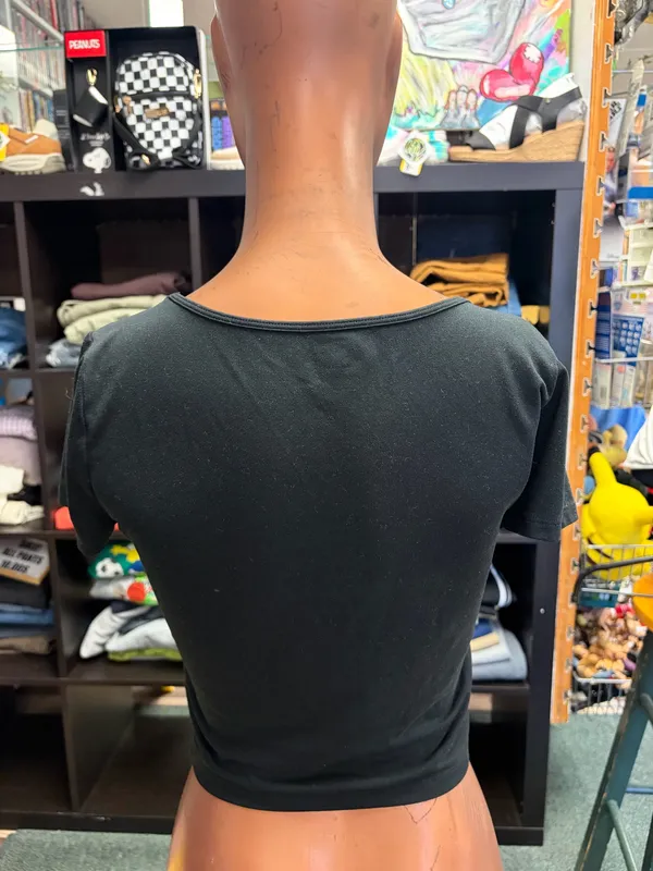 Hollister Baby Tee Square Neck - Image 2