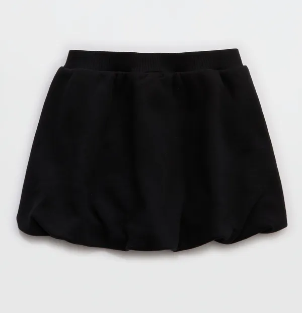 Aerie Cloud Fleece Bubble Skort - Image 2