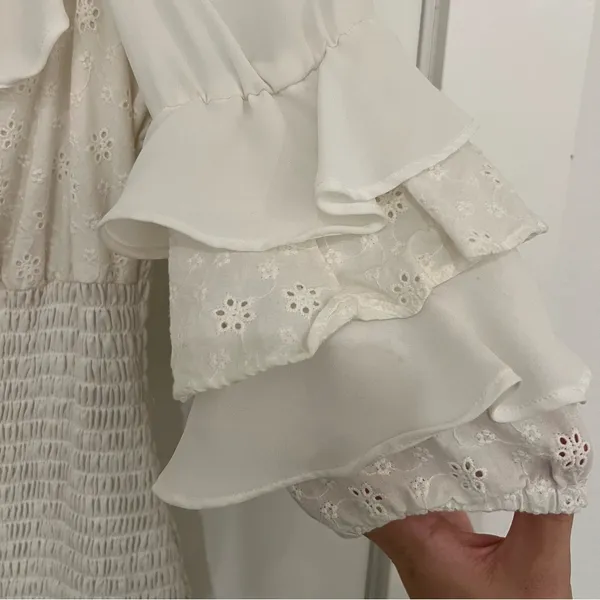 For Love & Lemons Bora Bora Ruffle Dress - Image 9