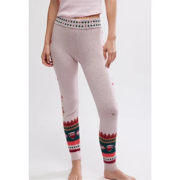 NEW‎ Free People Falala Leggings Snowy Tips M - Image 3