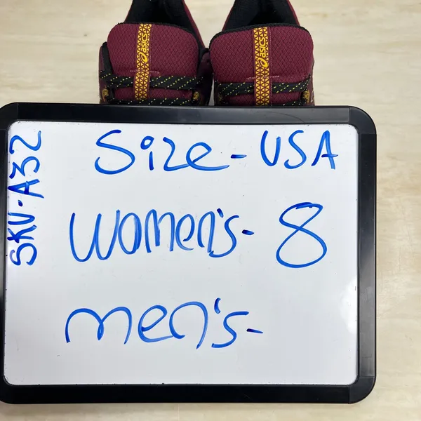 Asics Gel-Venture 7 Womens 8 Trail Running Shoes Burgundy Tan 1012A476 - Image 6