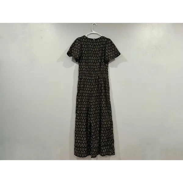 by Anthropologie Women’s Somerset Jumpsuit Wide Leg Paisley Small S - Image 6