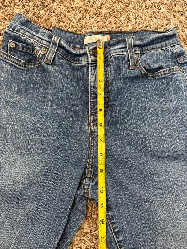 Levi’s 512 Women’s Perfectly Slimming Bootcut Jeans Mid Rise Size 6 Medium - Image 8