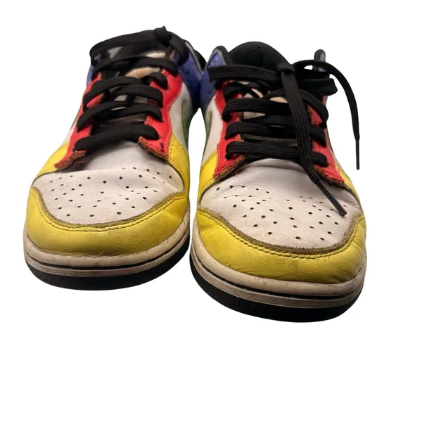 Nike Dunk Low Retro Multicolor Sneakers SZ 7 Leather Casual Shoes Streetwear - Image 4