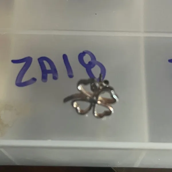 Boutique Sterling Silver Four Leaf Clover Stud Earrings | - Image 6