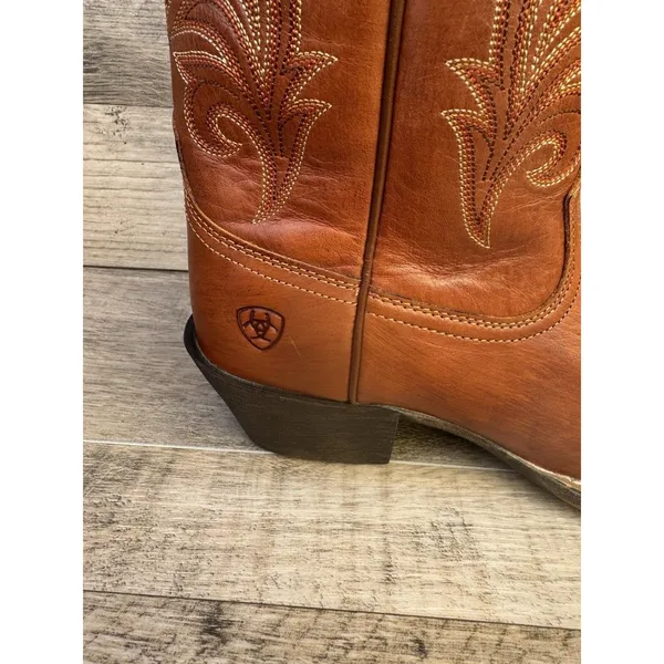 Ariat Women’s Round Up Stockyards Western Boot 10025043, Size 6.5B - Image 9