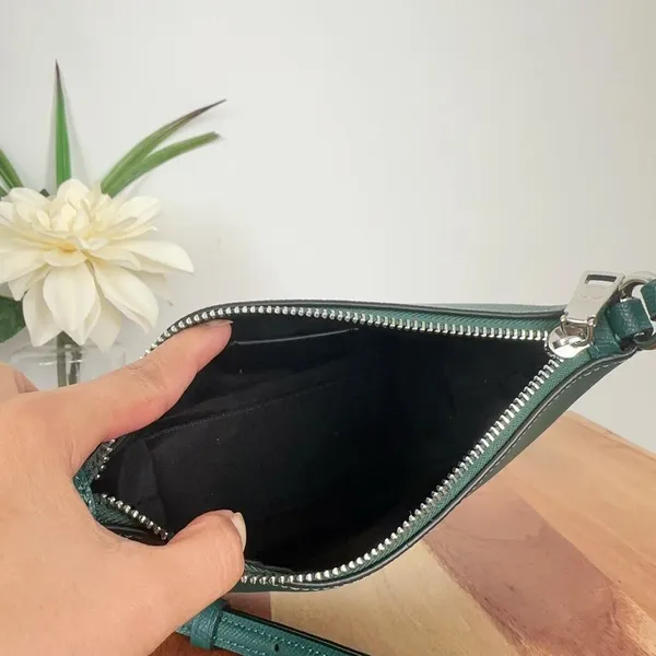 NWT Coach‎ Leather Zip Top Crossbody Bag - Image 5
