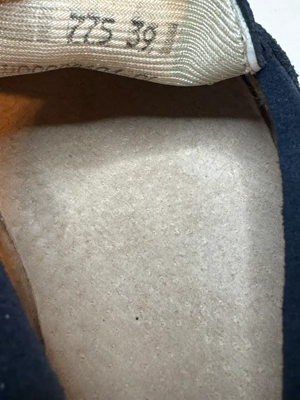Womens Navy Loafers Size 39 - Image 8