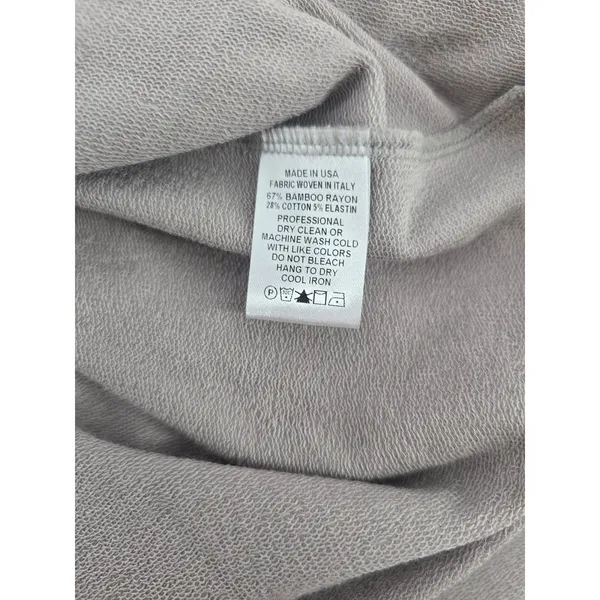 Kal Rieman Cape Sweatshirt Womens XL 12109C Khaki French Terry NEW - Image 6