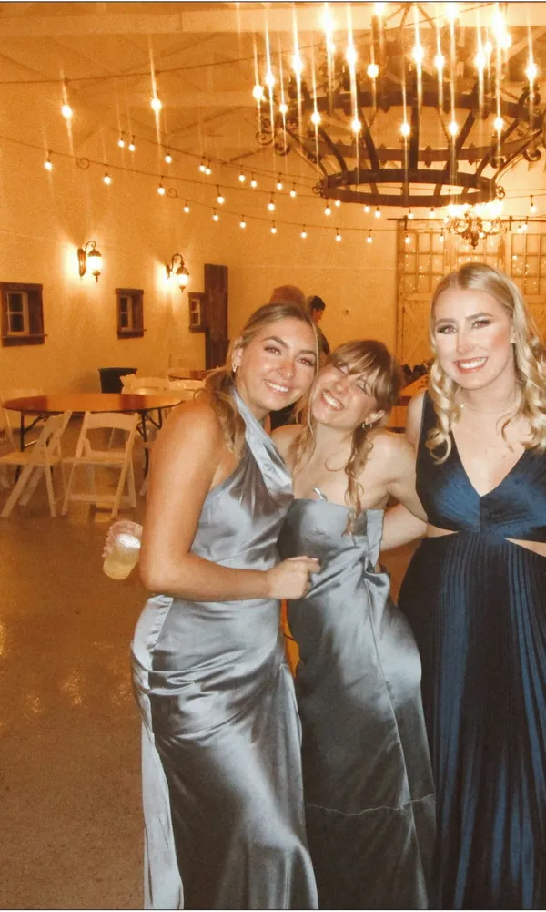 Revelry Bridesmaid Dress Blue Size 6 - Image 3