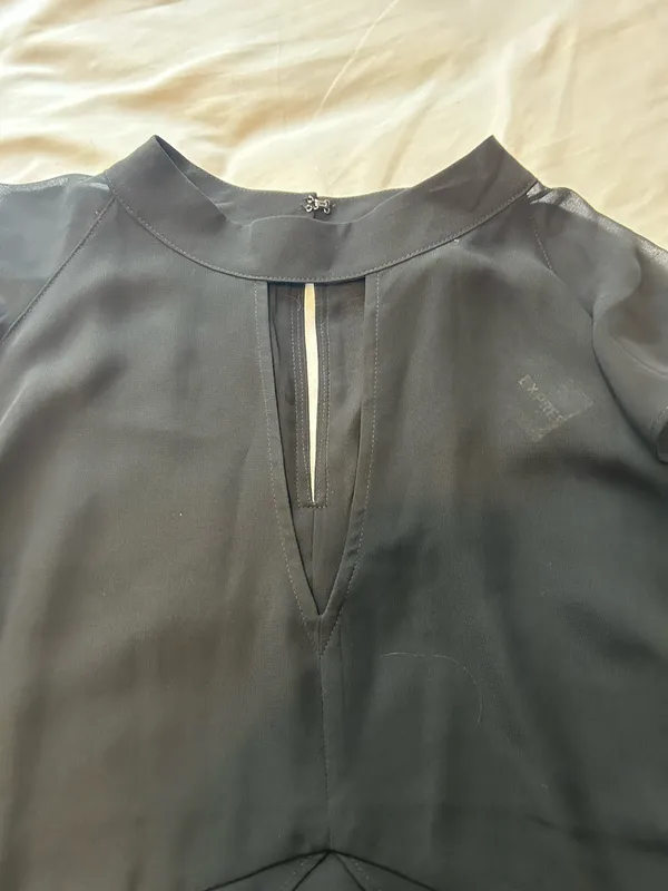 Express Black Blouse - Image 2