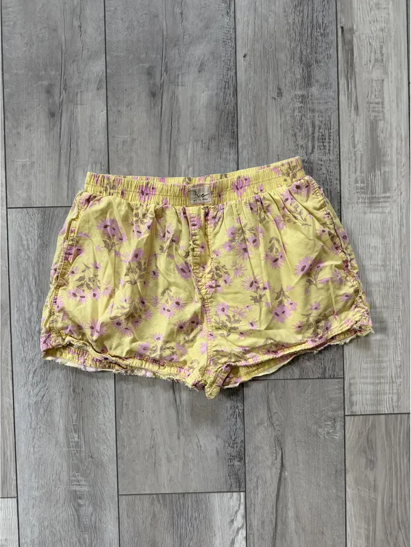 Free People Intimately Vintage Inspired Day to Day Floral Boxer Shorts medium - Image 5