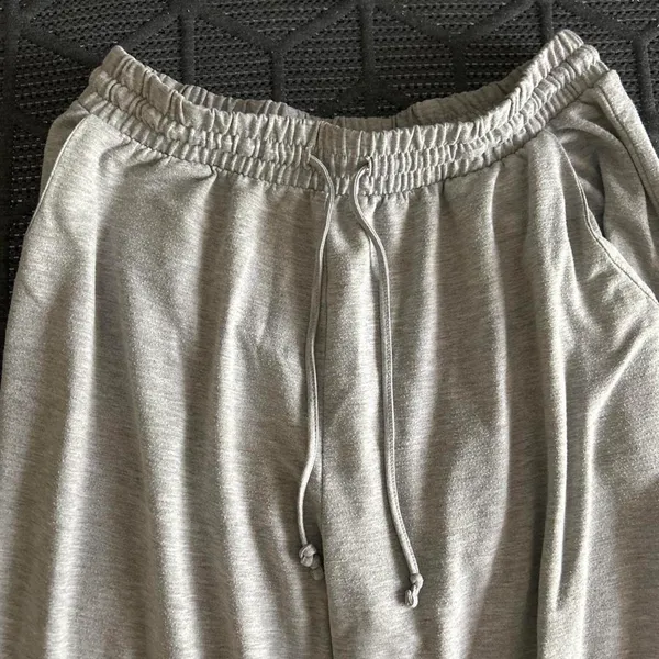 Women’s Forever 21 Gray Soft Joggers with Drawstring Waist Size L - Image 3
