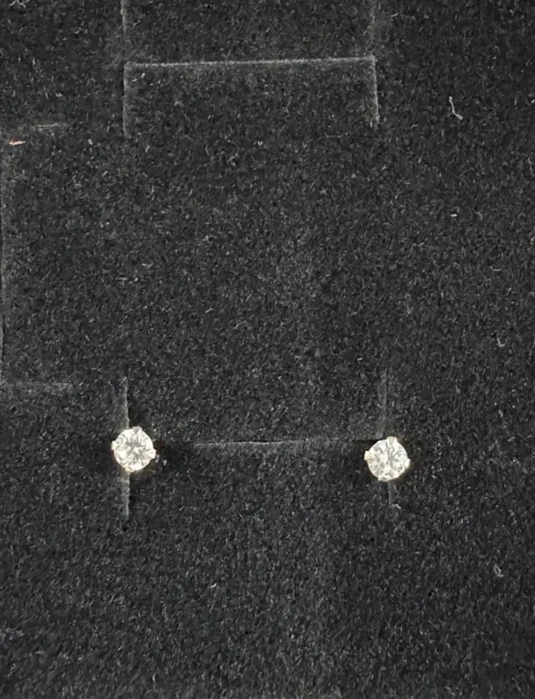10k solid gold earrings - Image 2