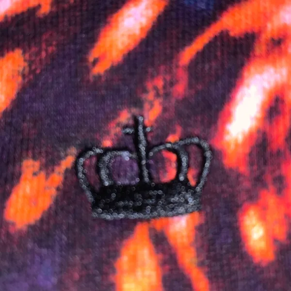 Juicy Couture Tie Dye Swirl crop Sweatshirt, Women's Size L juniors multicolor - Image 6