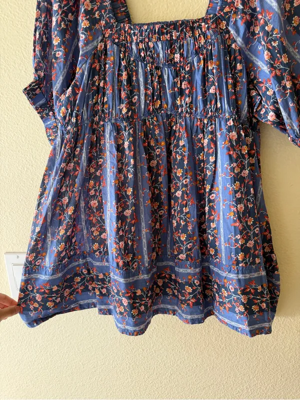 Free People Vintage Lover Blouse - Image 9