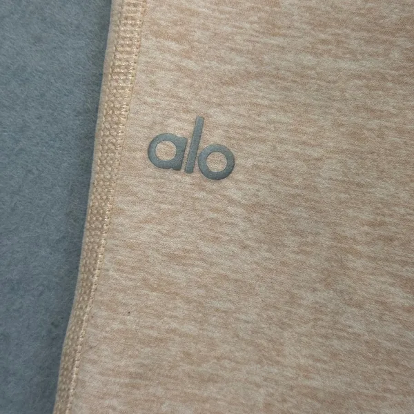 Alo Yoga Womens High Waist‎ Alosoft Coast Leggings Nectar Heather Pink Small - Image 7