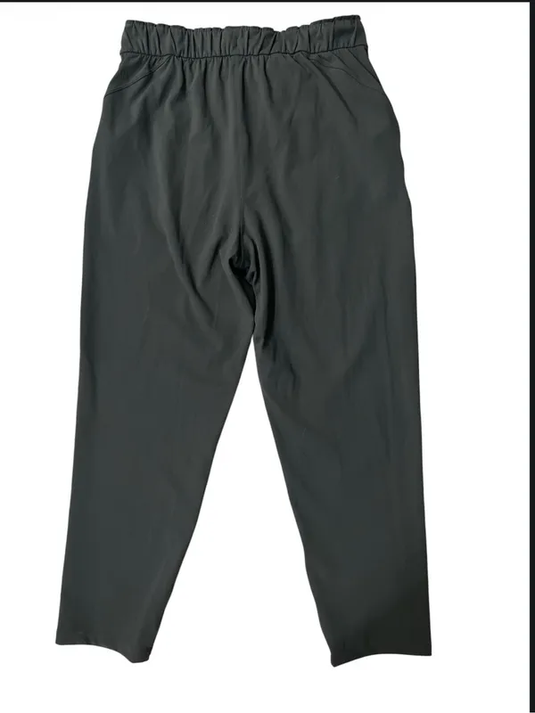 lululemon Dance Studio mid rise Graphite Grey Relaxed Track lightweight pants - Image 5