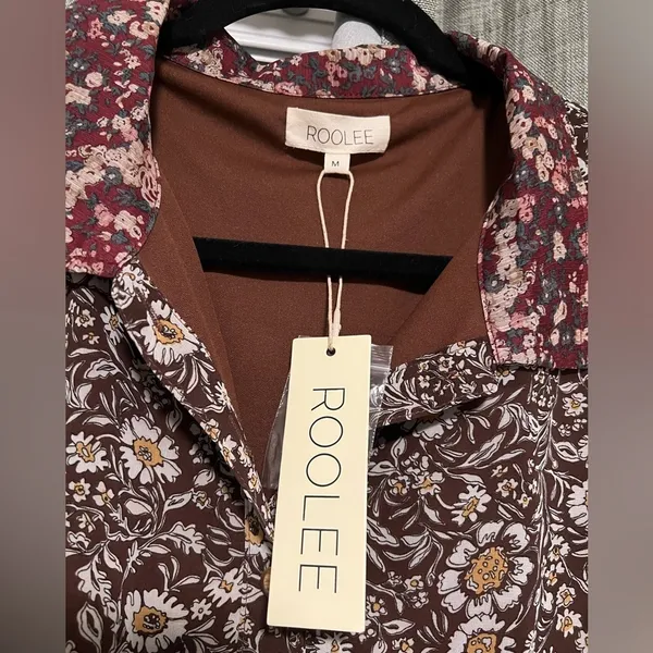 Roolee Floral Patterned Women's Dress - Image 4