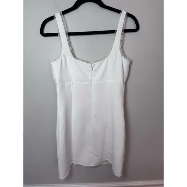 AMANDA UPRICHARD VALETTA DRESS Ivory Sz S NWT $238 - Image 9
